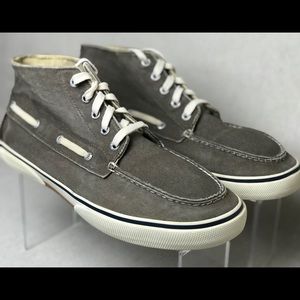 SPERRY TOP SIDER Men’s Canvas HIGH TOP Deck Shoes